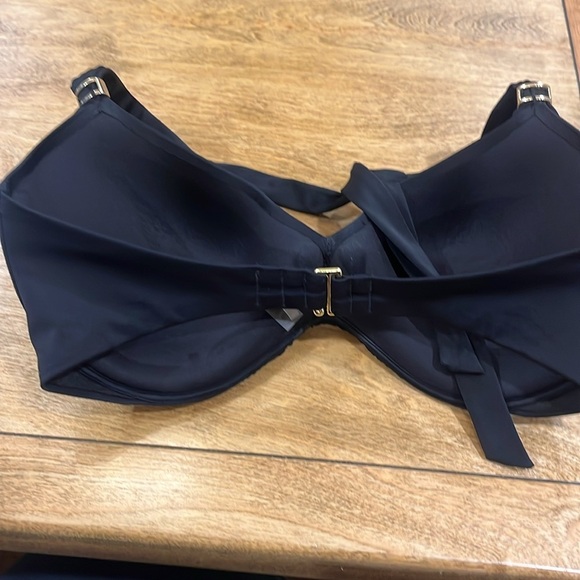 Victoria's Secret Black Swim Top with Rhinestone Embellishments - Picture 4 of 6